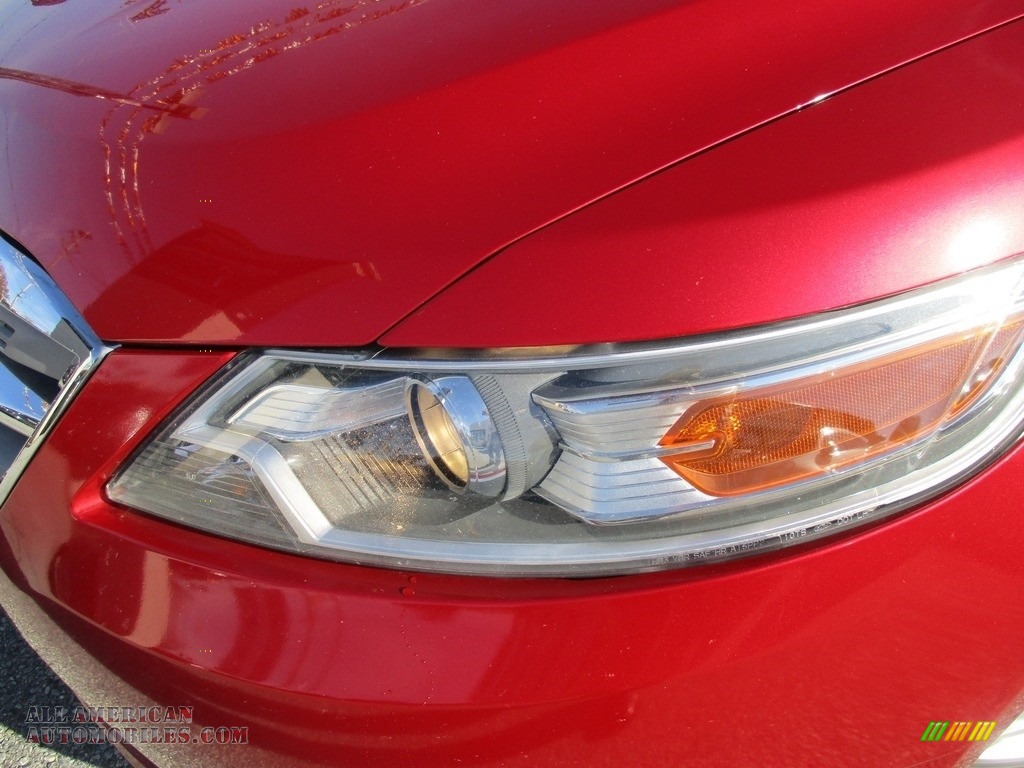 2011 Taurus SEL AWD - Red Candy / Charcoal Black photo #21