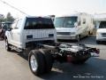 Ford F350 Super Duty Lariat Crew Cab 4x4 Chassis Ingot Silver photo #3