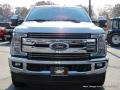 Ford F350 Super Duty Lariat Crew Cab 4x4 Chassis Ingot Silver photo #8