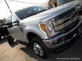 Ford F350 Super Duty Lariat Crew Cab 4x4 Chassis Ingot Silver photo #31