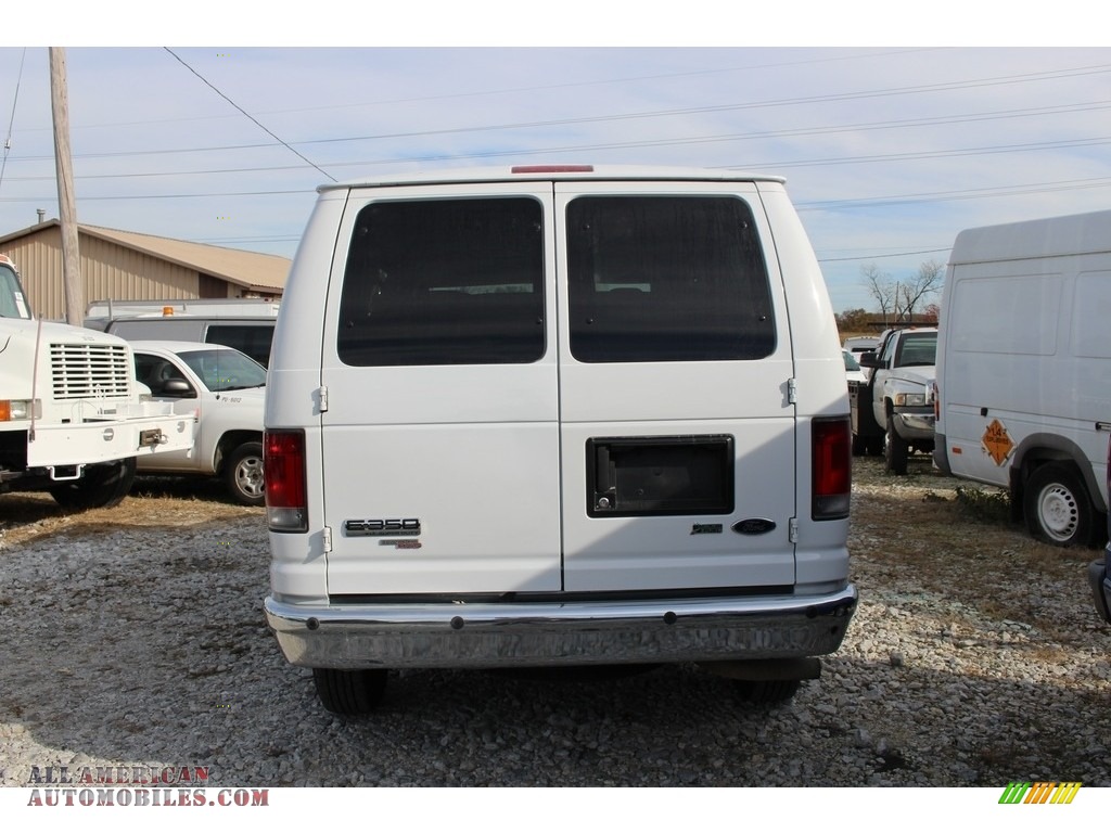 2013 E Series Van E350 XLT Passenger - Oxford White / Medium Flint photo #23