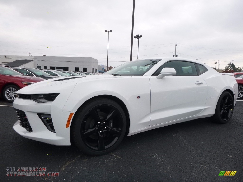 Summit White / Adrenaline Red Chevrolet Camaro SS Coupe