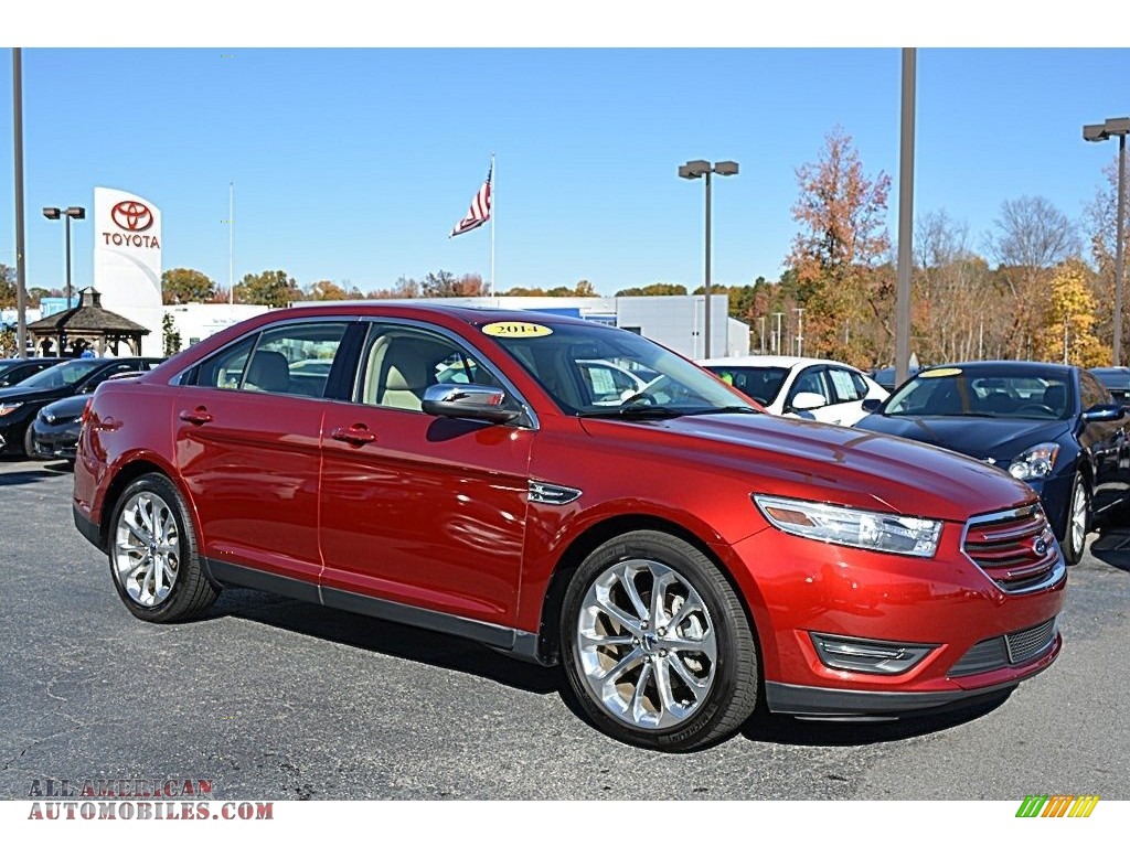 Ruby Red / Dune Ford Taurus Limited