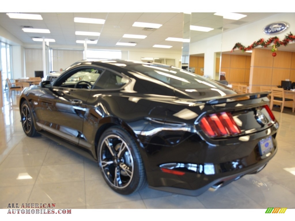 2017 Mustang GT California Speical Coupe - Shadow Black / California Special Ebony Leather/Miko Suede photo #18