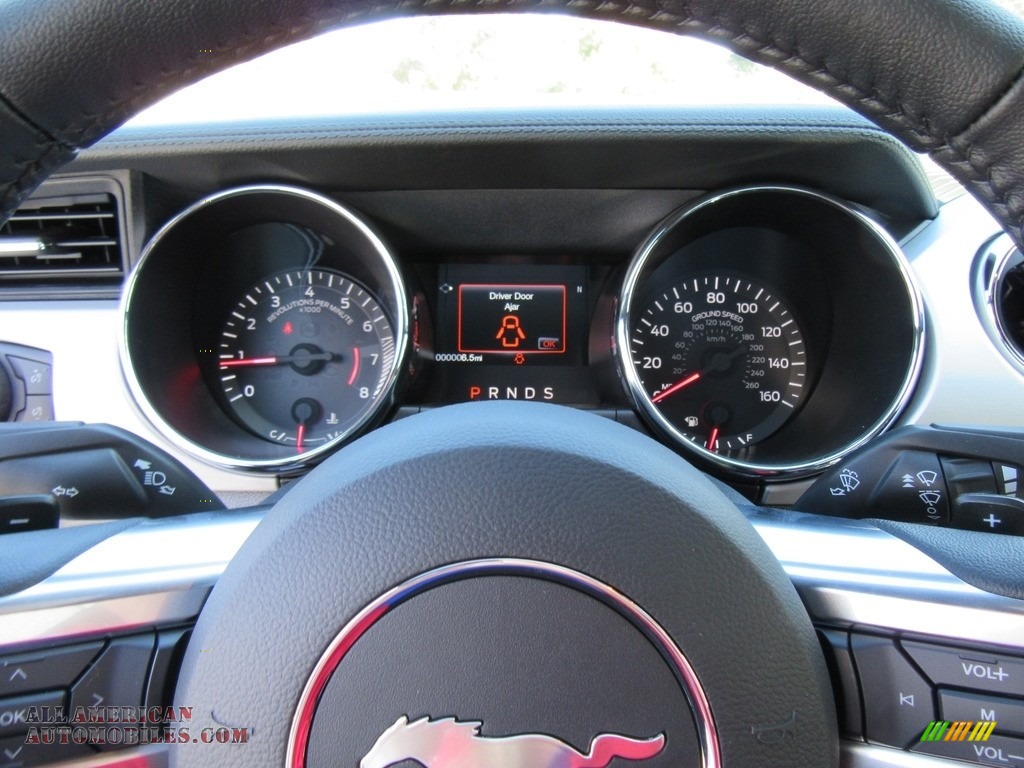 2017 Mustang Ecoboost Coupe - White Platinum / Ebony photo #27