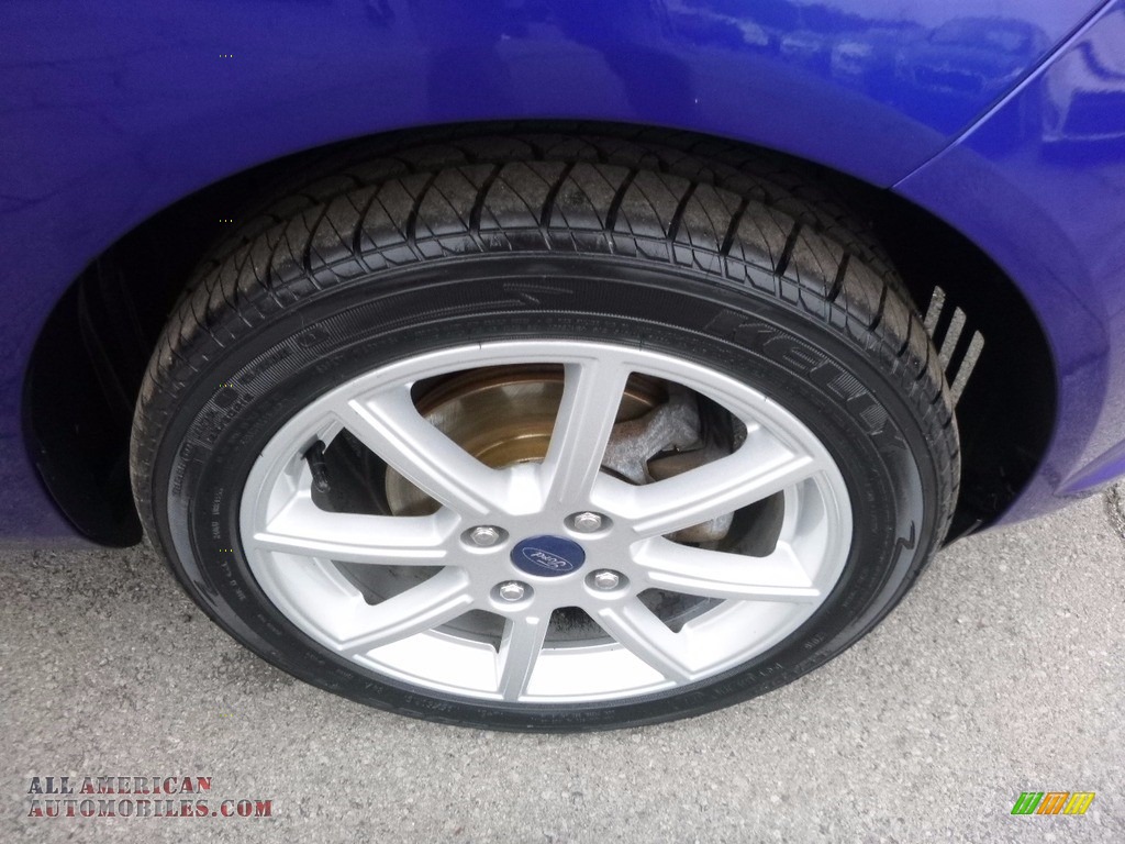2014 Fiesta SE Sedan - Blue Candy / Charcoal Black photo #10