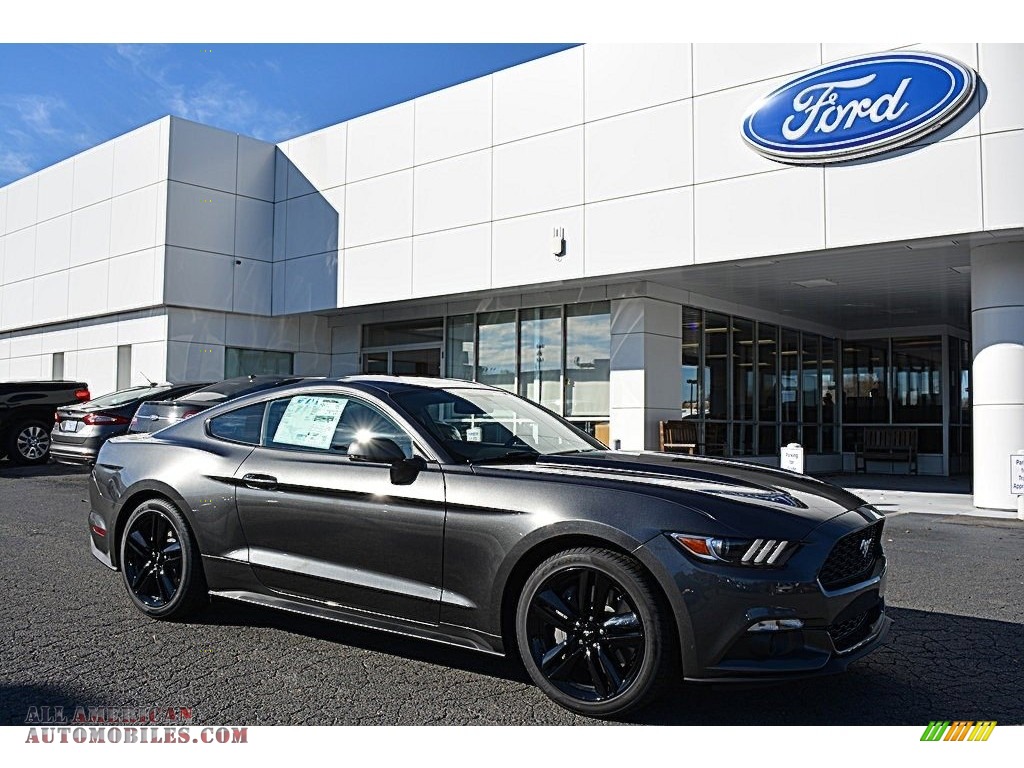 Magnetic / Ebony Ford Mustang Ecoboost Coupe
