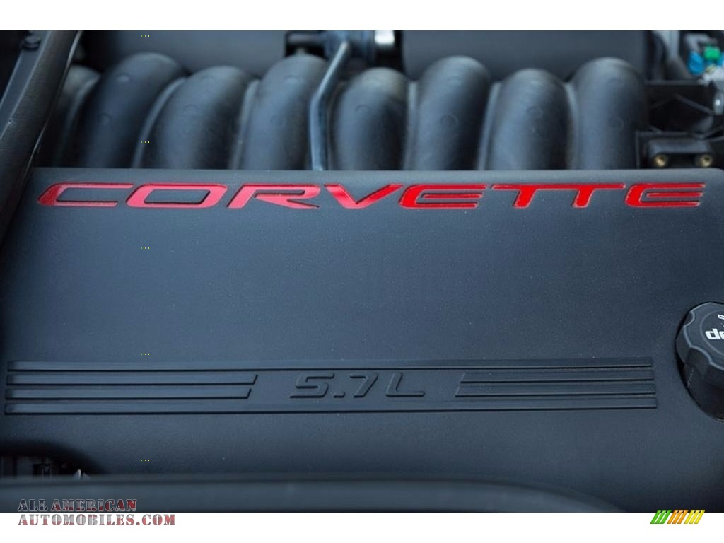 2004 Corvette Convertible - LeMans Blue Metallic / Shale photo #48