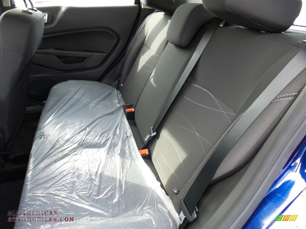 2016 Fiesta SE Hatchback - Kona Blue Metallic / Charcoal Black photo #7