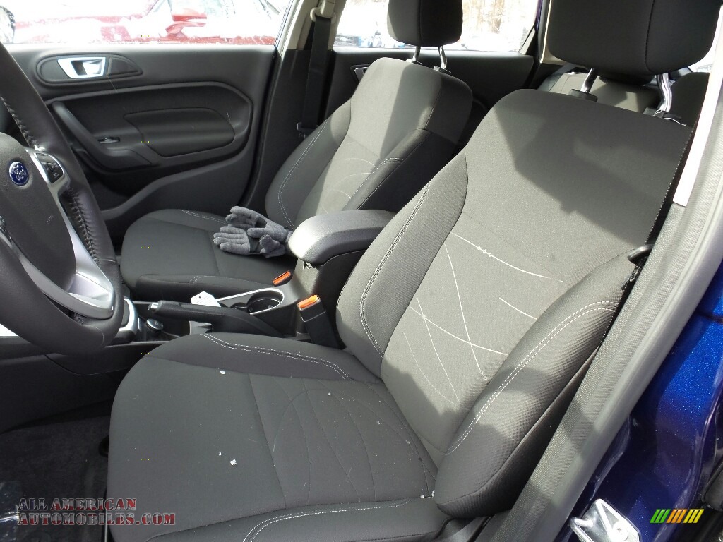 2016 Fiesta SE Hatchback - Kona Blue Metallic / Charcoal Black photo #9