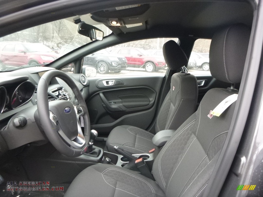 2016 Fiesta ST Hatchback - Magnetic Metallic / ST Charcoal Black photo #12