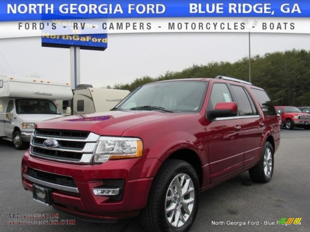 Ruby Red / Dune Ford Expedition Limited