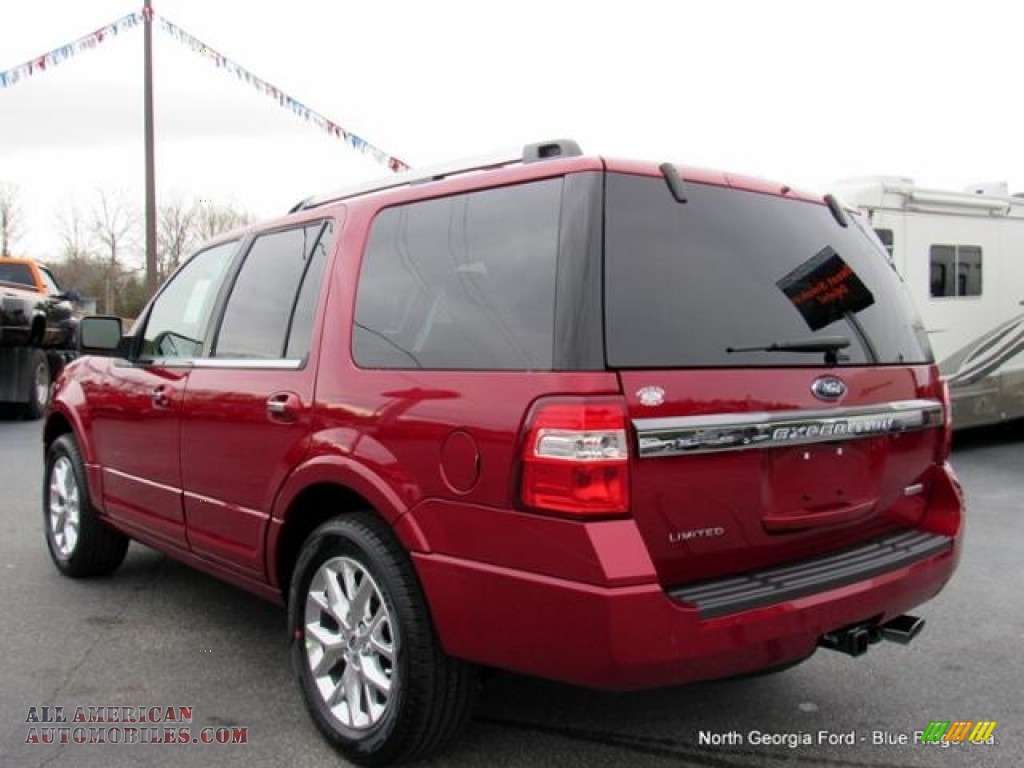 2017 Expedition Limited - Ruby Red / Dune photo #3