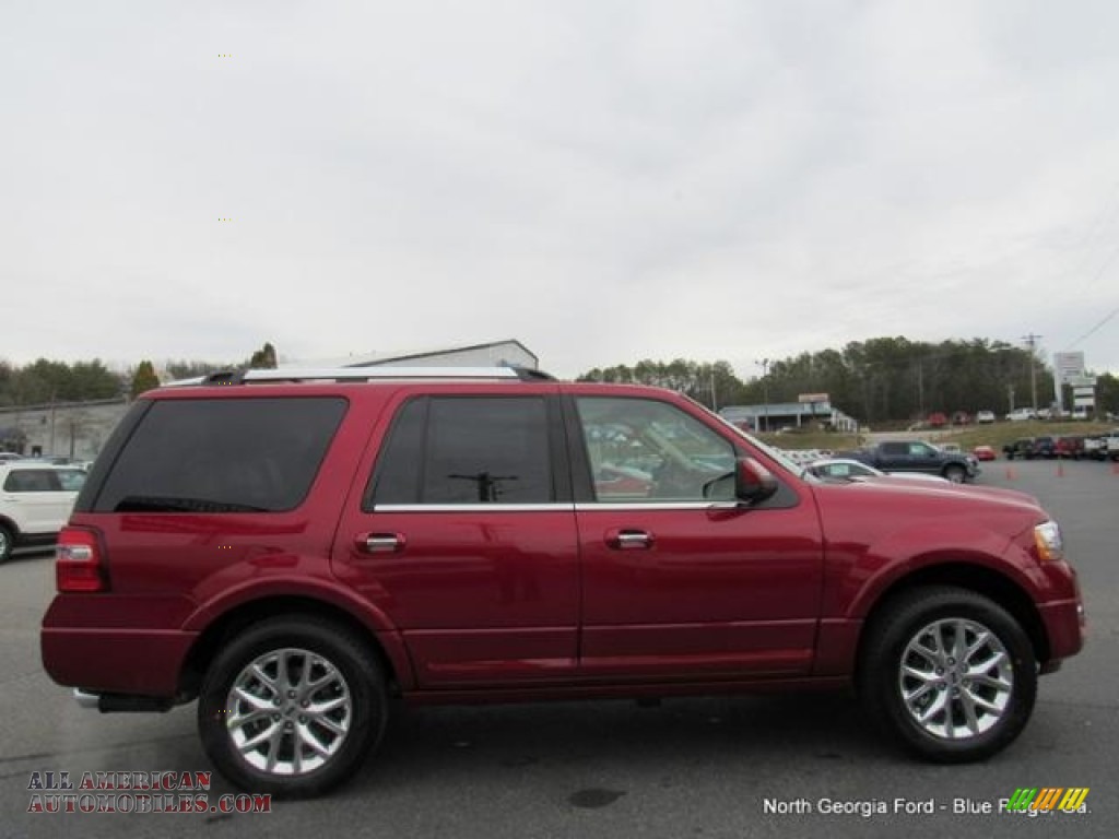 2017 Expedition Limited - Ruby Red / Dune photo #6