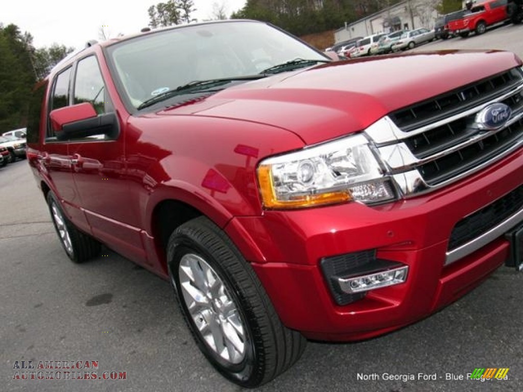 2017 Expedition Limited - Ruby Red / Dune photo #39