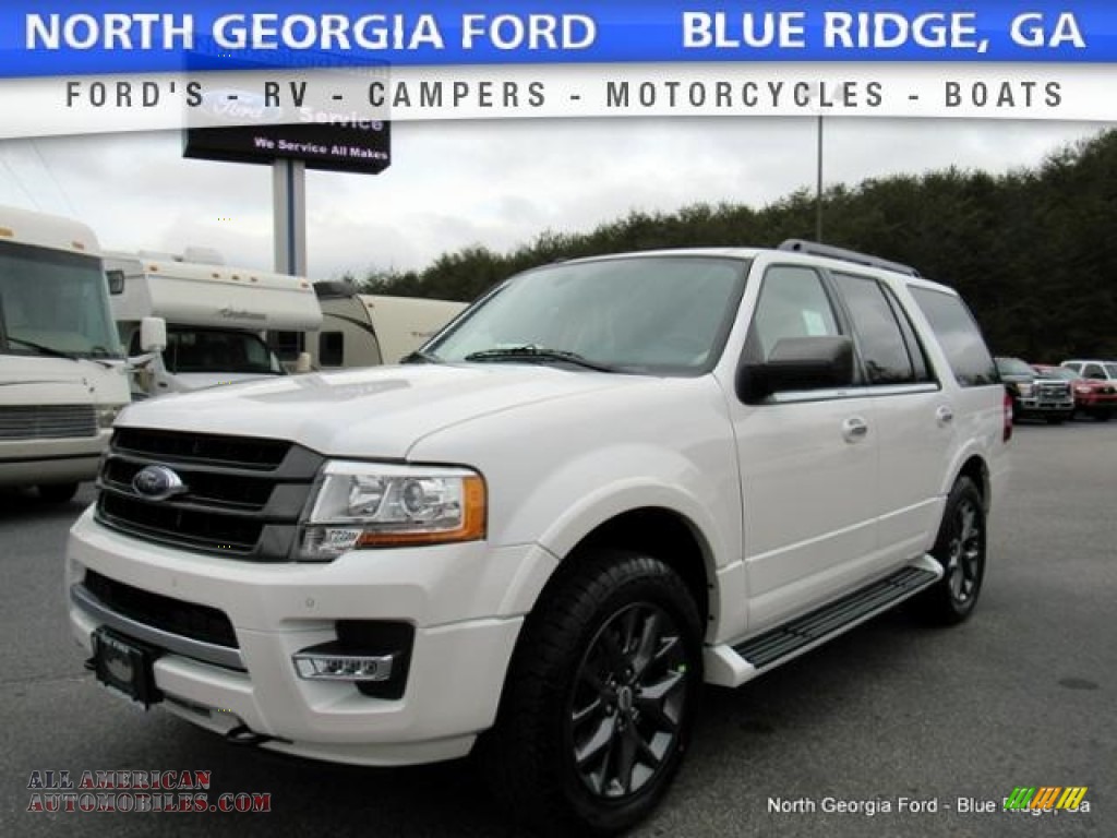 White Platinum / Dune Ford Expedition Limited 4x4