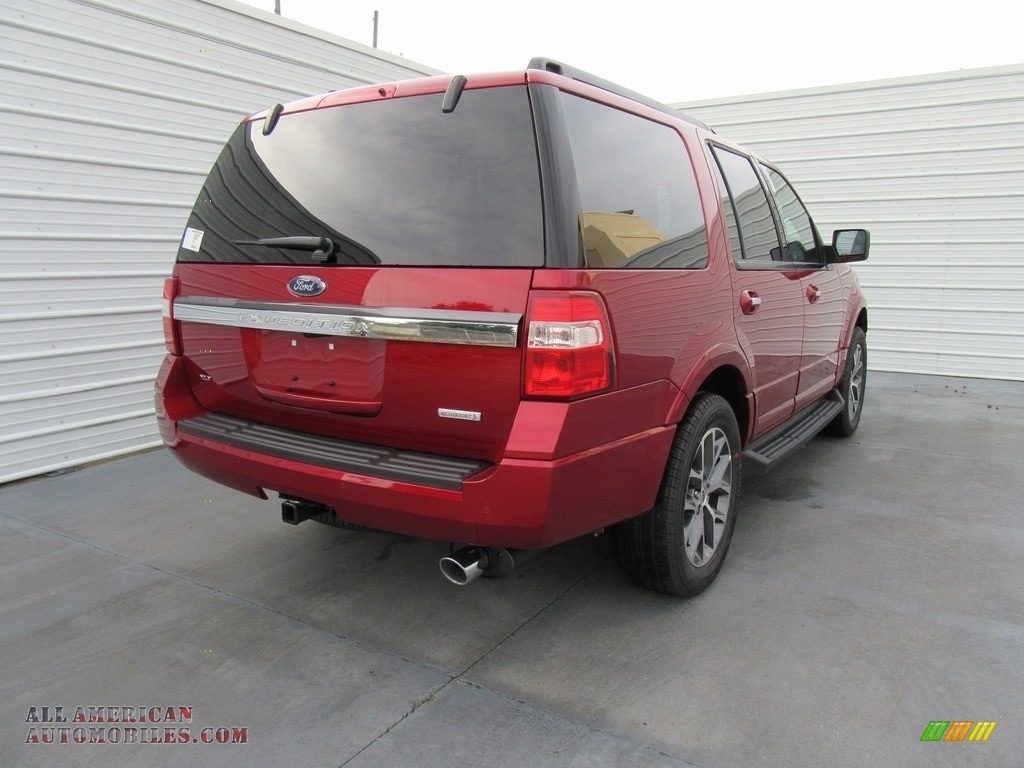 2017 Expedition XLT - Ruby Red / Ebony photo #4