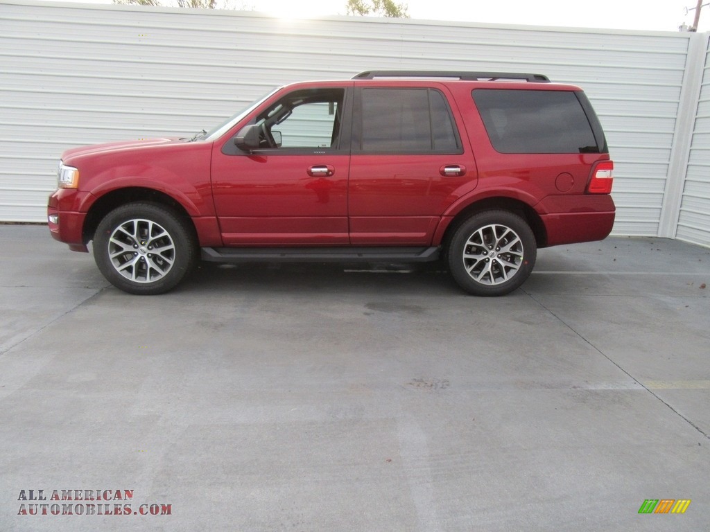 2017 Expedition XLT - Ruby Red / Ebony photo #6