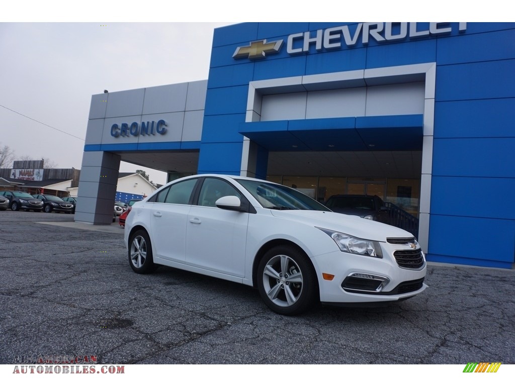 Summit White / Cocoa/Light Neutral Chevrolet Cruze Limited LT