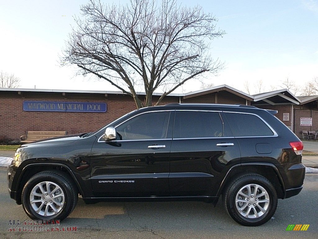 2014 Grand Cherokee Limited 4x4 - Brilliant Black Crystal Pearl / New Zealand Black/Light Frost photo #2