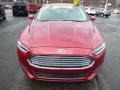 Ford Fusion SE Ruby Red Metallic photo #8