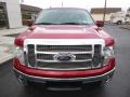 Ford F150 Lariat SuperCrew 4x4 Red Candy Metallic photo #2