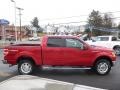 Ford F150 Lariat SuperCrew 4x4 Red Candy Metallic photo #4