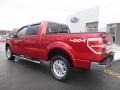 Ford F150 Lariat SuperCrew 4x4 Red Candy Metallic photo #7