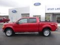 Ford F150 Lariat SuperCrew 4x4 Red Candy Metallic photo #8