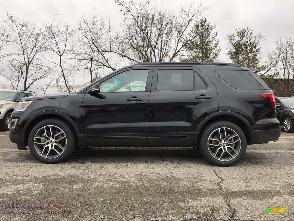 Shadow Black / Ebony Black Ford Explorer Sport 4WD
