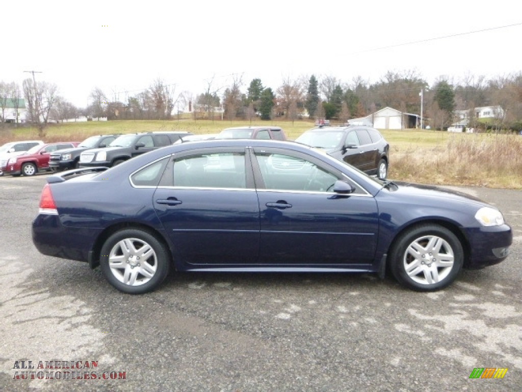 2010 Impala LT - Imperial Blue Metallic / Ebony photo #9