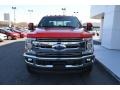 Ford F350 Super Duty Lariat Crew Cab 4x4 Race Red photo #4