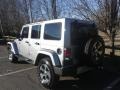 Jeep Wrangler Unlimited Sahara 4x4 Billet Silver Metallic photo #8