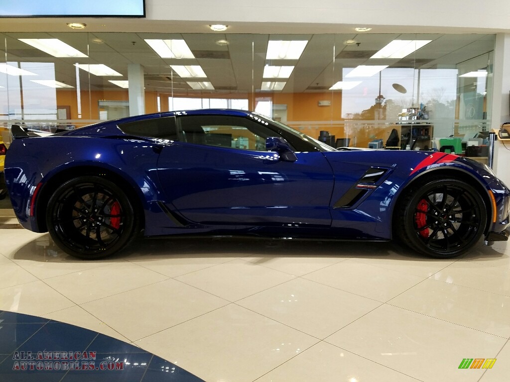 2017 Corvette Grand Sport Coupe - Admiral Blue / Jet Black photo #3
