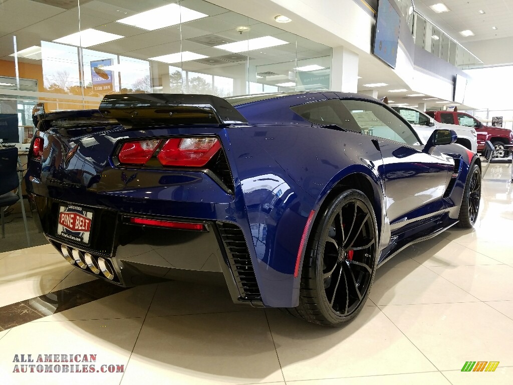 2017 Corvette Grand Sport Coupe - Admiral Blue / Jet Black photo #4