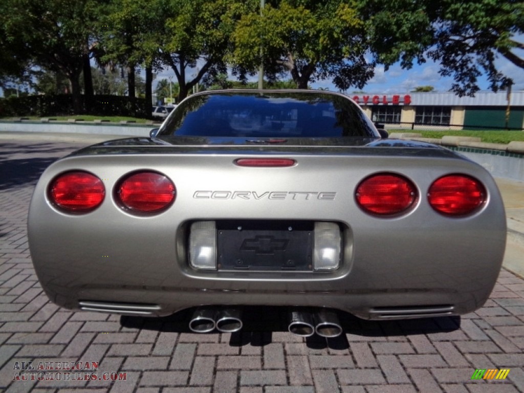 1999 Corvette Coupe - Light Pewter Metallic / Light Oak photo #7