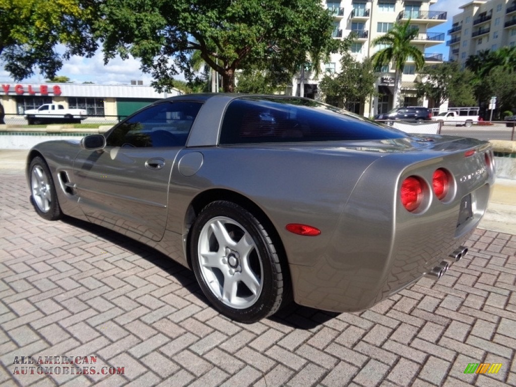 1999 Corvette Coupe - Light Pewter Metallic / Light Oak photo #28