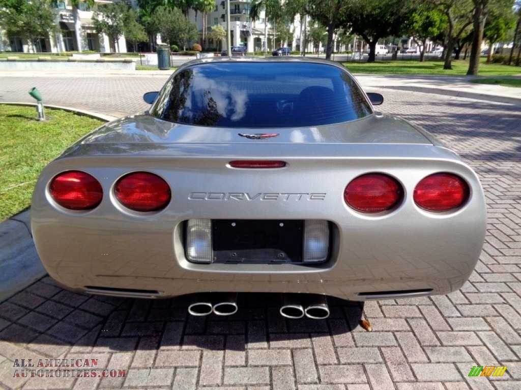1999 Corvette Coupe - Light Pewter Metallic / Light Oak photo #30