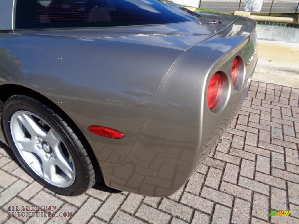 1999 Corvette Coupe - Light Pewter Metallic / Light Oak photo #58