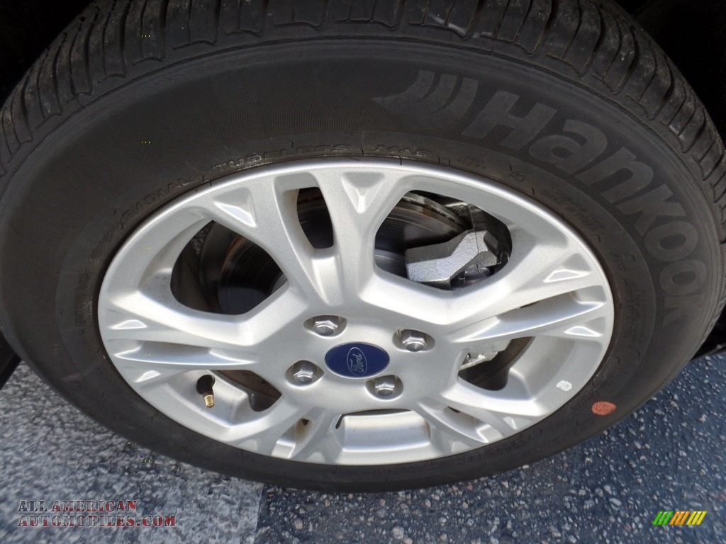 2014 Fiesta SE Hatchback - Storm Gray / Medium Light Stone photo #7
