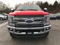 Ford F350 Super Duty Lariat Crew Cab 4x4 Race Red photo #2