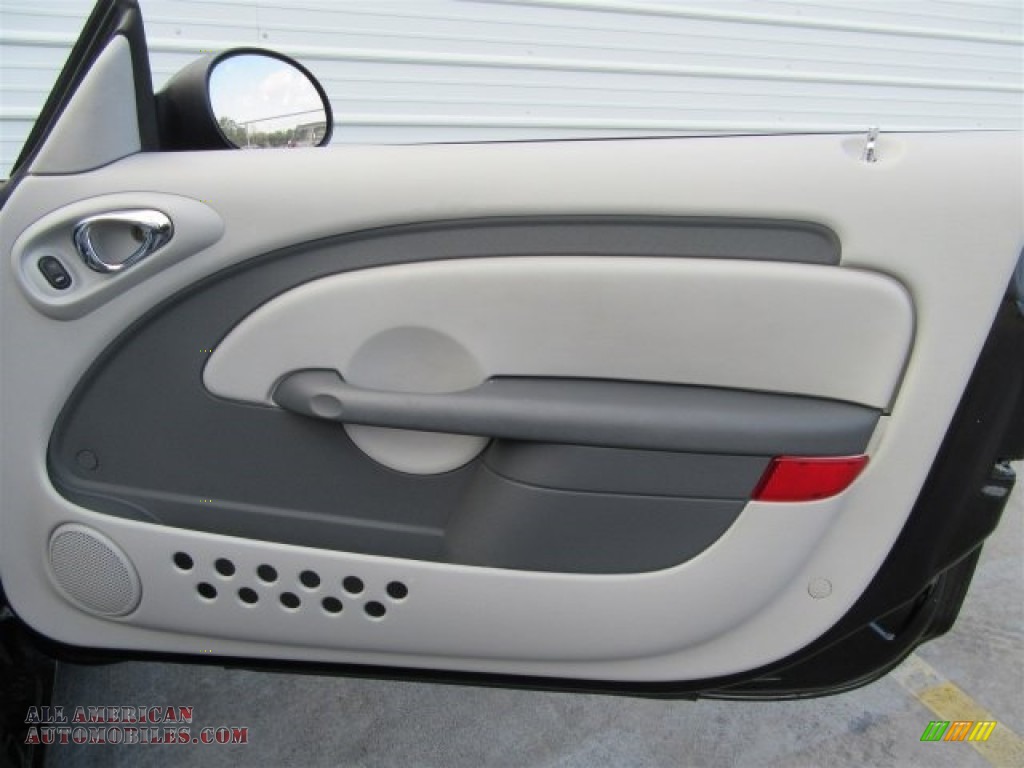 2006 PT Cruiser GT Convertible - Brilliant Black Crystal Pearl / Pastel Slate Gray photo #31