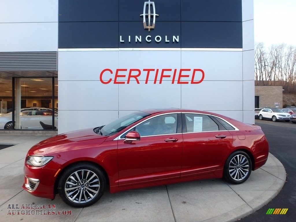 Ruby Red / Ebony Lincoln MKZ Select AWD