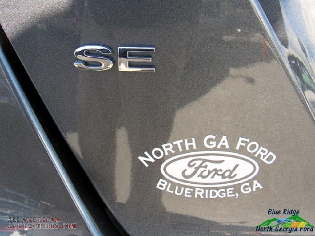 2017 Fiesta SE Hatchback - Magnetic / Charcoal Black photo #37