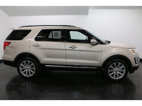 White Gold 2017 Ford Explorer Limited 4WD