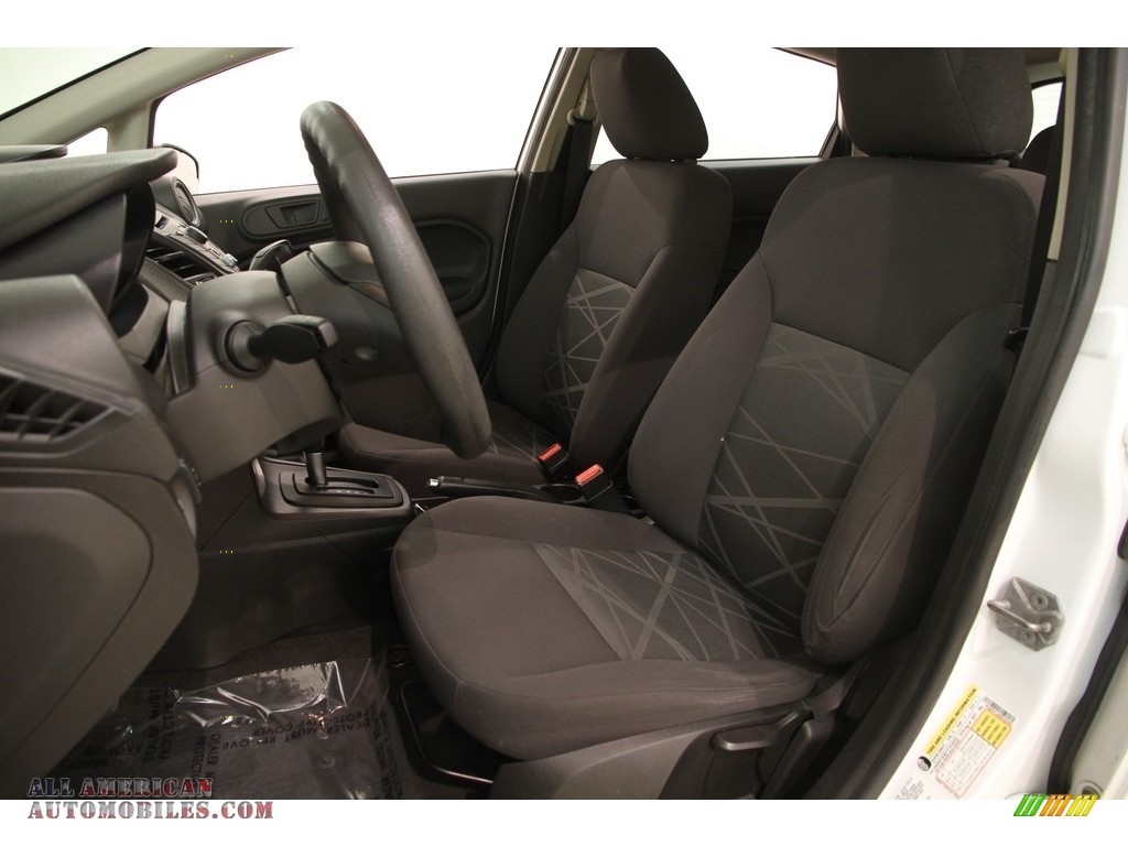 2014 Fiesta S Hatchback - Oxford White / Charcoal Black photo #5