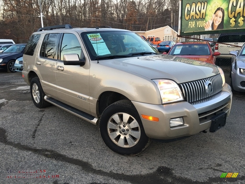 2007 Mountaineer AWD - Light French Silk Metallic / Camel photo #1