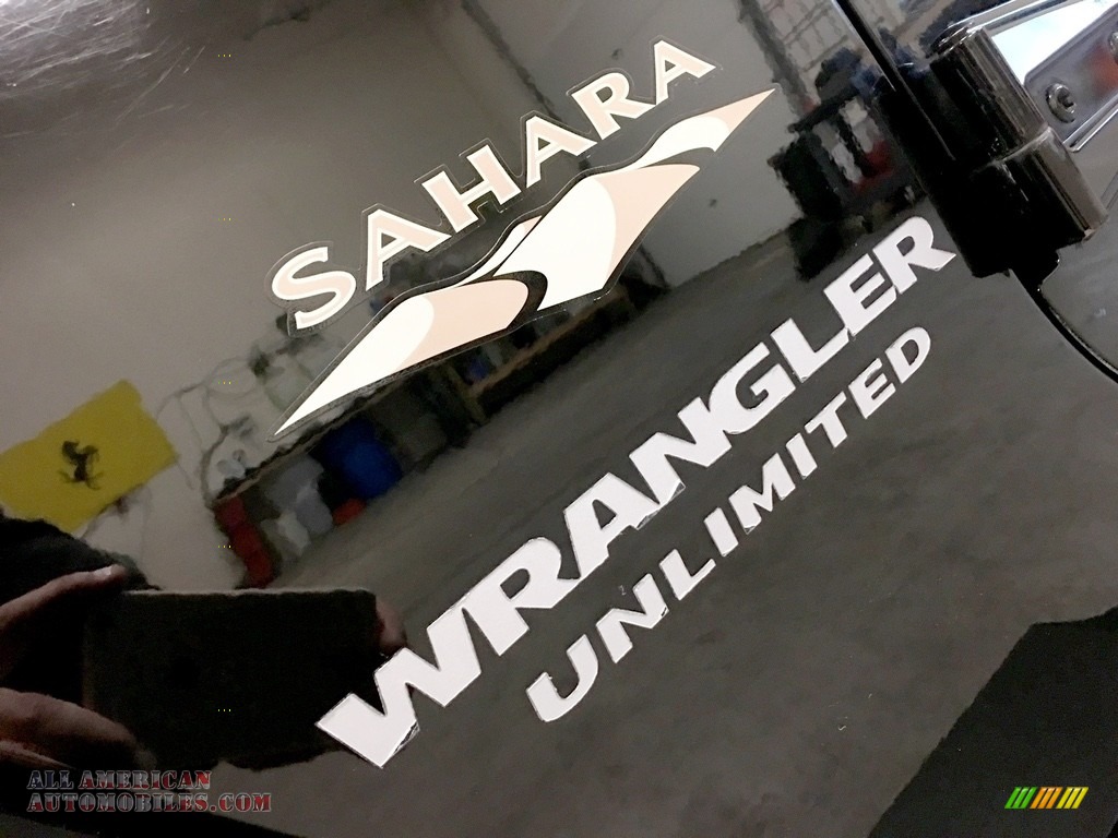 2008 Wrangler Unlimited Sahara 4x4 - Black / Dark Slate Gray/Med Slate Gray photo #94