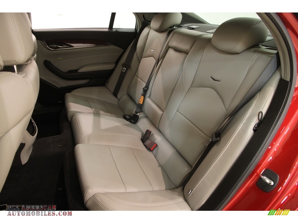2014 CTS Luxury Sedan AWD - Red Obsession Tintcoat / Light Platinum/Jet Black photo #21