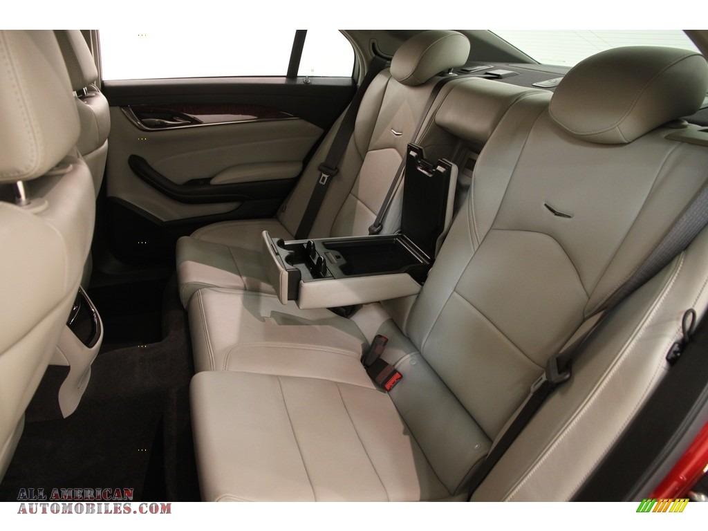 2014 CTS Luxury Sedan AWD - Red Obsession Tintcoat / Light Platinum/Jet Black photo #22